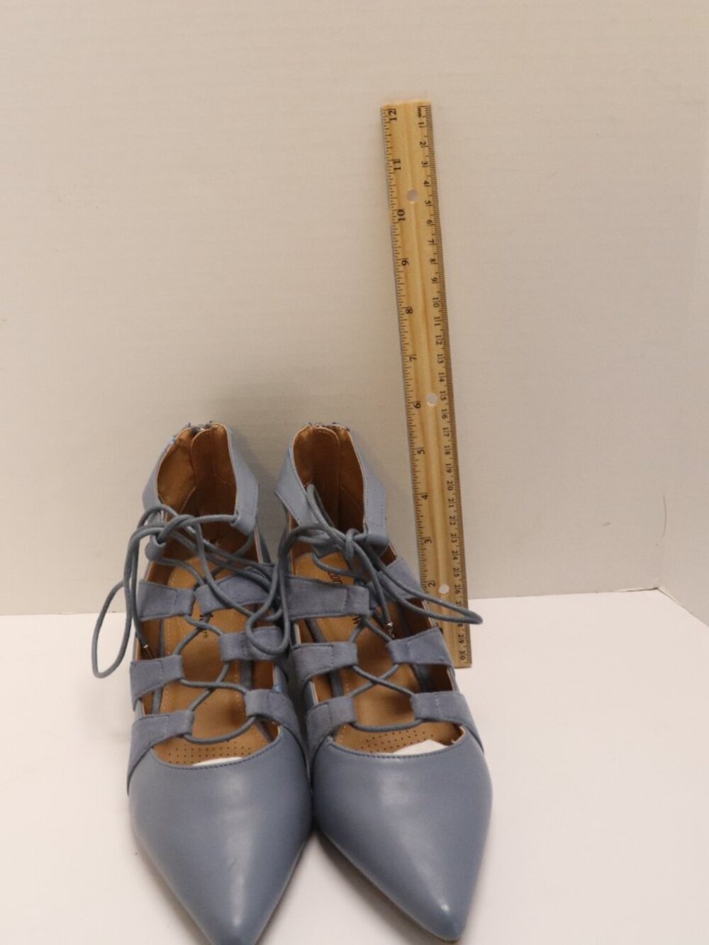 Comfortview Women's Short Hills Dress Shoes with Zippers Size 9M Blue - Picture 13 of 13
